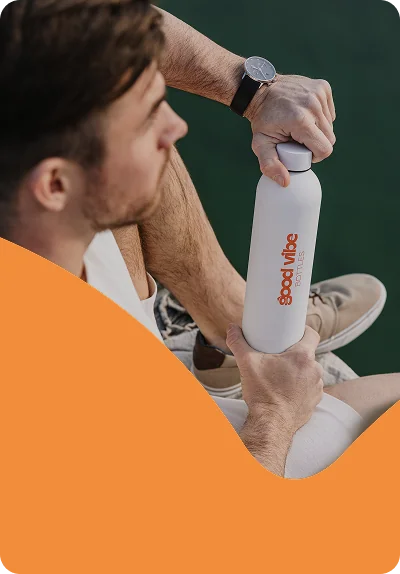 Personalisierte Trinkflasche im Alltag: mehr trinken dank eigener Flasche