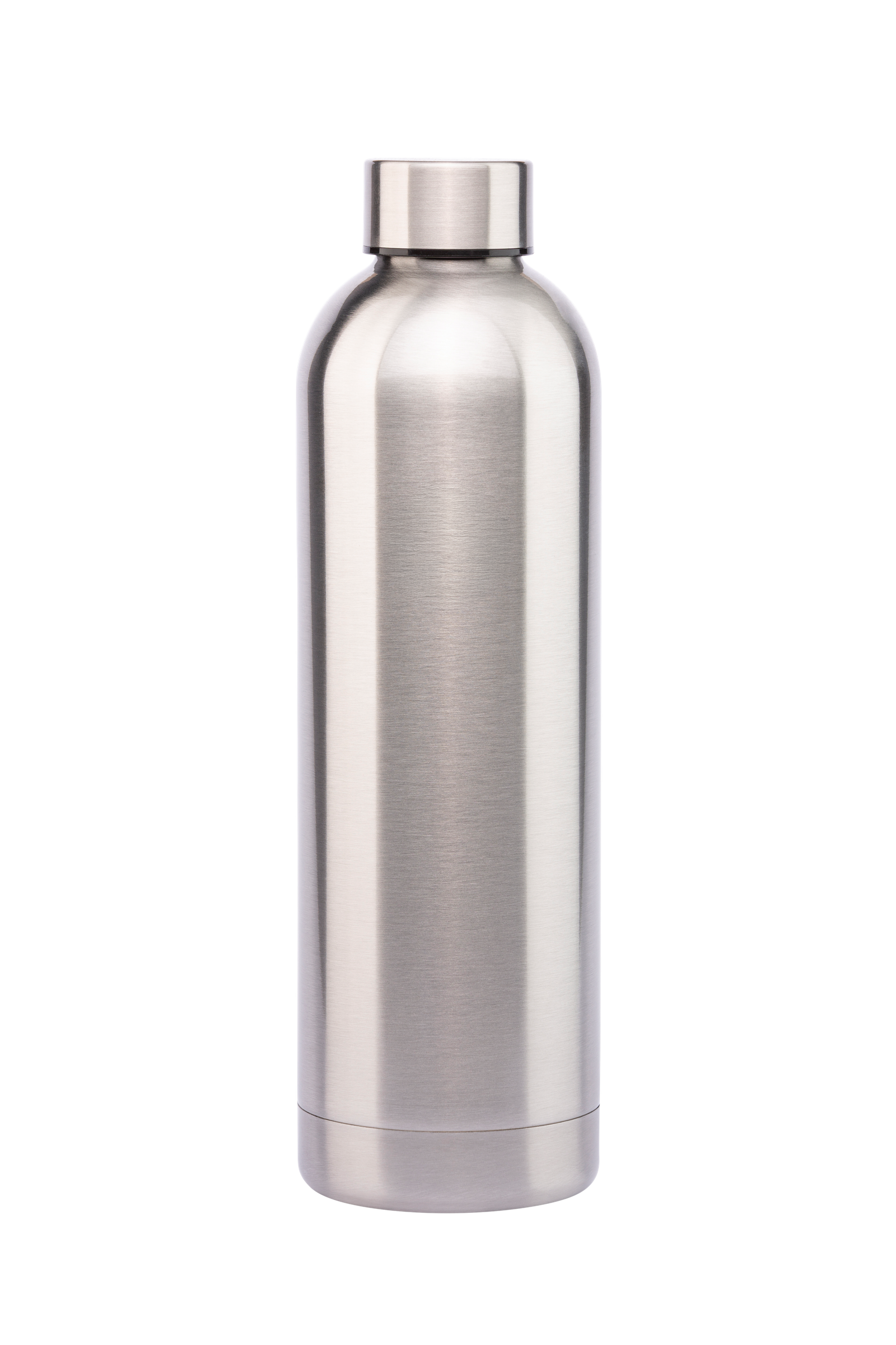 Edelstahl Trinkflasche – silber