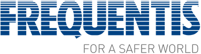 Logo Frequentis AG, Kunde von Good Vibe Bottles